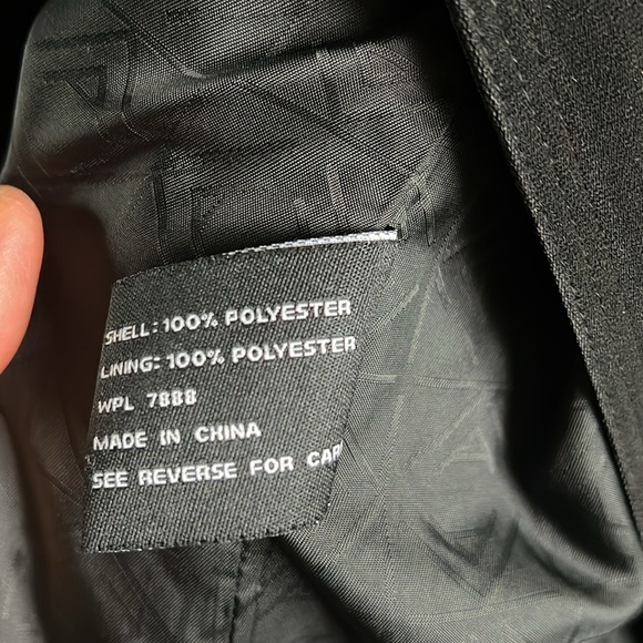 Anne Klein Black trench coat - Picture 13 of 17